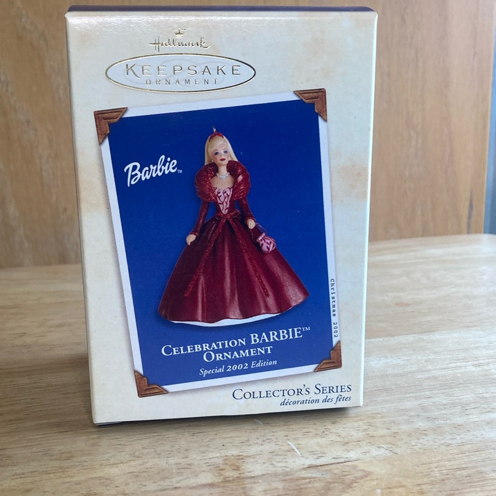 Hallmark Keepsake Ornament Celebration Barbie 2002